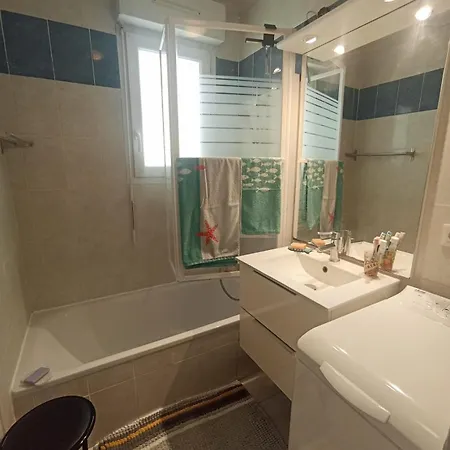 Mauguio-carnon Appartement, Confort, Clim, Wifi, Balcon, Parking Prive Couvert, 15 Min De La Mer, De Montpellier Apartament *