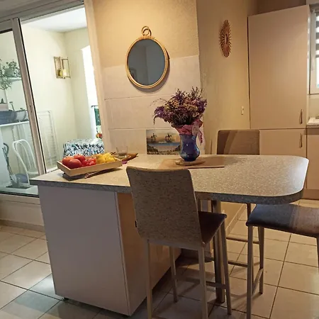Mauguio-Carnon P2 60 M2, Tout Confort, Spacieux, Clim, Wifi, Balcon, Parking Prive Couvert, 15 Min De La Mer, De Montpellier Apartment