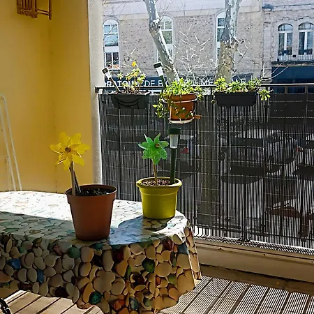 Mauguio-Carnon Apt T2 Tout Confort, Spacieux, Lumineux, Clim, Wifi, Balcon, Parking Prive, 15 Mn Des Plages, De Montpellier * Mauguio